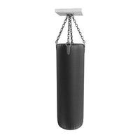 boxing bag on white background photo