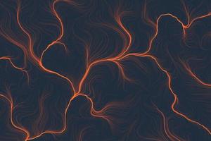 Abstract particle field background. Tech futuristic elevation mountain topographic map 3d illustration photo