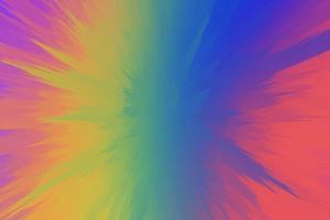 Rainbow holographic gradient sharp texture. Frozen lava 3d render illustration. Abstract motion splash background design photo