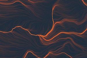 Futuristic particle flow background 3d render. Abstract technology wave texture illustration photo
