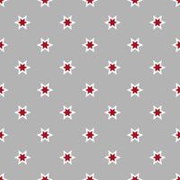 Seamless pattern of stars on a grey background photo