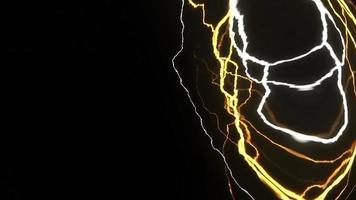 Lighting Electric Background Digital Illustration photo