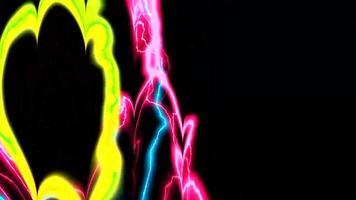 Lighting Electric Background Digital Illustration photo