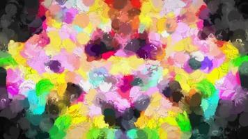 Digital Illustration Vibrant Abstract Energetic Background photo