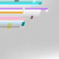 Abstract geometric shape technology digital hi tech concept background photo