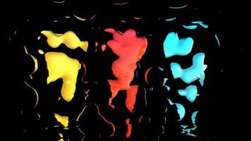 Abstract Liquid Background Digital Rendering photo