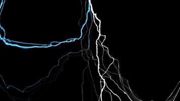 Lighting Electric Background Digital Illustration photo