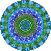 Mandala Background With Great Colors photo