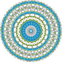 Abstract Colorful Mandala Background photo