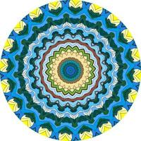 mandalas de colores para colorear libro. adornos redondos decorativos. forma de flor inusual. oriental., patrones de terapia antiestrés. tejer elementos de diseño. foto