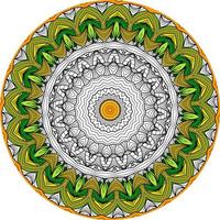 Modern Mandala Design  with Great Color photo