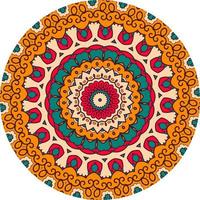 Luxury Ornamental Mandala Design Background Colorful photo