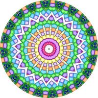 Luxury Ornamental Mandala Design Background Colorful. photo