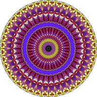 Multicolor Mandala Background. photo