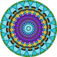 Mandala Background With Great Colors photo