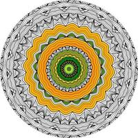 Modern Mandala Design  with Great Color photo