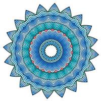 Luxury Ornamental Mandala Design Background Colorful. photo