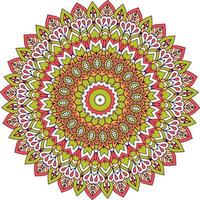 Modern Mandala Design  with Great Color photo