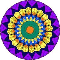 Mandala Background With Great Colors photo