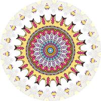 Modern Mandala Design  with Great Color photo