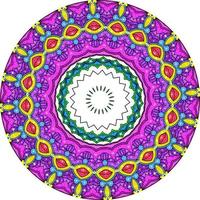 Glitter Mandala Background With Great Colors photo