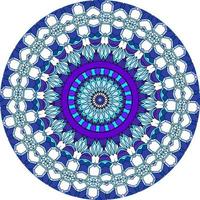 Luxury Ornamental Mandala Design Background Colorful. photo