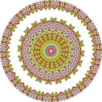 Luxury Ornamental Mandala Design Background Colorful photo