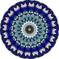 Multicolor Mandala Background. Anti-Stress Therapy Patterns photo