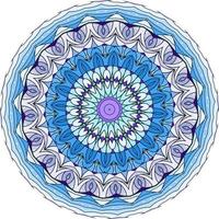 Multicolor Mandala Background. Coloring Book Page. Unusual Flower Shape. Oriental photo
