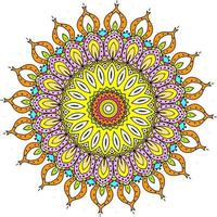 Modern Mandala Design  with Great Color photo