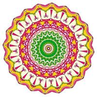 Mandala Background With Great Colors photo