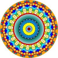 Luxury Ornamental Colorful Mandala Design Background. Luxury Ornamental Colorful Mandala Design photo
