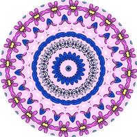 Luxury Ornamental Mandala Design Background Colorful. photo