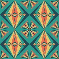 fabric pattern with green background photo