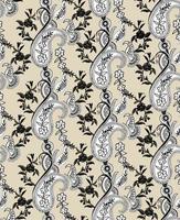 Elegant paisley cashmere pattern for textile, decoration and mask decoration photo