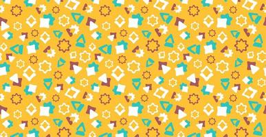 Cute colorful doodles. Bright geometric pattern. Festive children's background. photo