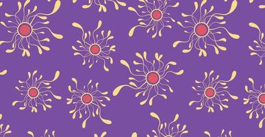 Abstract psychedelic background. Textured background with geometric shapes in the form of tentacles. photo