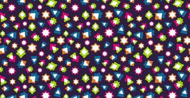 Cute colorful doodles. Bright geometric pattern. Festive children's background. photo