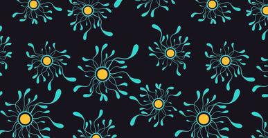 Abstract psychedelic background. Textured background with geometric shapes in the form of tentacles. photo
