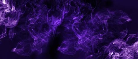 Purple smoke abstract background photo