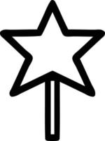 magic wand icon vector