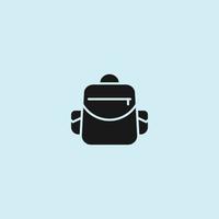 Travel bag icon . Vector illustration