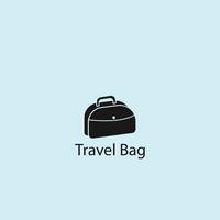 Travel bag icon . Vector illustration