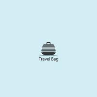 Travel bag icon . Vector illustration