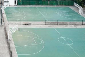 Double basketball field photo