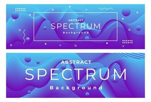 Modern abstract banner background template. Technology theme. Bright color tone. Vector eps 10.