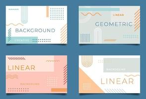 Modern abstract banner background template. Technology theme. Bright color tone. Vector eps 10.