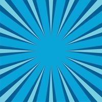 Comic blue background vector