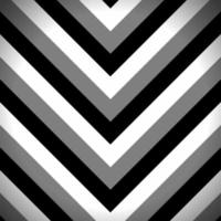 Striped Zigzag Pattern with Black, Dark Grey and White Stripes. Abstract Wallpaper Background, Vector Illustration.