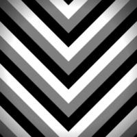 Striped Zigzag Pattern with Black, Dark Grey and White Stripes. Abstract Wallpaper Background, Vector Illustration.